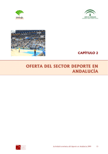 oferta del sector deporte en andalucía