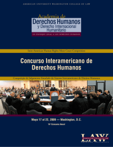 Concurso Interamericano de Derechos Humanos