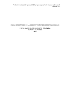 Informe Anual 2013 -2014 en español