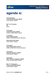 agenda 92 - La Salle Catalunya