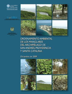 Ordenamiento ambiental de los manglares del Archipiélago de San