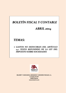 boletin abril 2014 - Belarrit y asociados