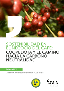 SoStenibilidad en el negocio del café: cooPedota y el camino hacia