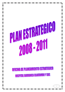 plan estrategico institucional 2008 – 2011