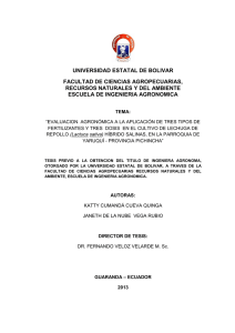 universidad estatal de bolivar facultad de ciencias agropecuarias
