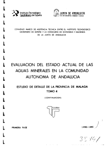 Tomo IV  - Catálogo de Información geocientífica del IGME