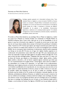 Entrevista con María Alicia Gutiérrez VF