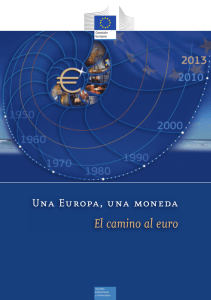 El camino al euro - Aula Virtual del Banco de España