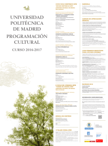 curso 2016-2017 - Universidad Politécnica de Madrid