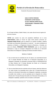 QP/DF/192/2015 - Comisión Nacional Jurisdiccional