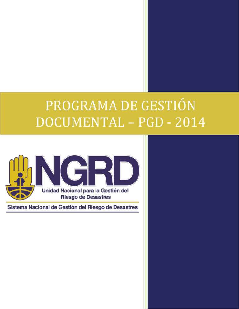 Programa De Gestión Documental