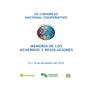 XII Congreso Nacional Cooperativo