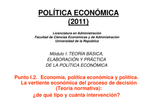 Presentacion2 - FCEA - Facultad de Ciencias Económicas y de