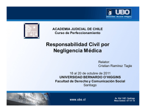 La responsabilidad civil de hospitales y clínicas por el hecho ajeno