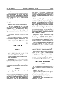 juzgados - Diputación de Cáceres