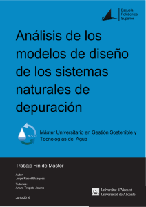 Análisis de los modelos de diseño de los sistemas naturales