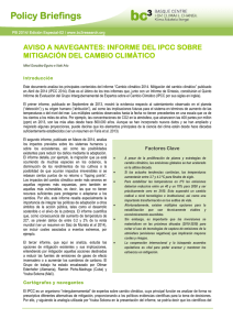 Descargar este Policy Briefings - BC3 Basque Centre for Climate