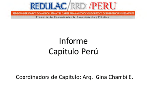 Informe Capitulo Perú