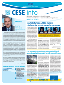 Cuarteto tunecino/CESE - EESC European Economic and Social