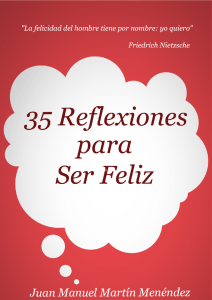 35 Reflexiones para Ser Feliz