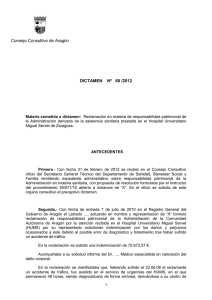 Dictamen 60-2012 - Gobierno de Aragón