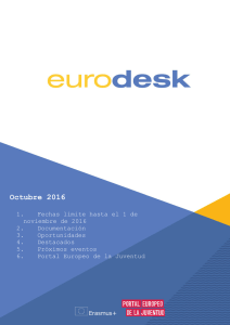 Eurodesk octubre 2016