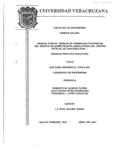 m - Repositorio Institucional de la Universidad Veracruzana