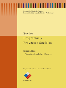 Formación Diferenciada T-P – ATENCIÓN DE ADULTOS MAYORES