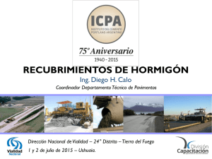 Recubrimientos de Pavimentos de Hormig&oacute;n