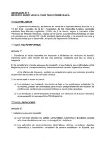 ordenanza nº 3 - Ayuntamiento de Málaga