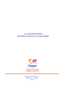 Cooperación Internacional en Colombia