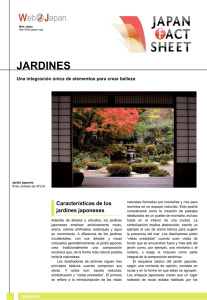Los jardines japoneses