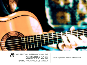 guitarra 2010 - Ricardo Moyano