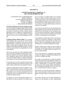 Volúmen II - Dirección General de Crónica Parlamentaria, Cámara