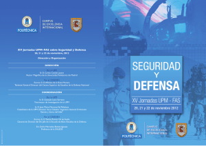 XV Jornadas UPM-FAS sobre Seguridad y Defensa