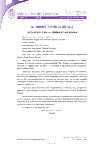 Anuncio 201502875 - Boletín Oficial de la Provincia de Burgos