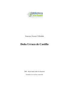 Doña Urraca de Castilla - Biblioteca Virtual Universal