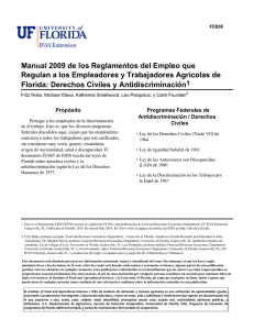 Manual 2009 de los Reglamentos del Empleo que Regulan a