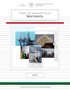 Bentonita 2013 - Secretaría de Economía