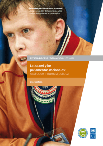 Los saami y los parlamentos nacionales - Inter