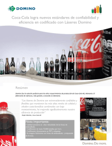 Coca-Cola logra nuevos estándares de confiabilidad y