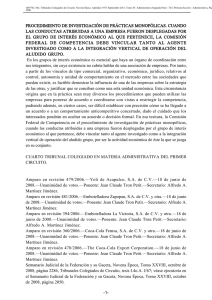 procedimiento de investigación de prácticas monopólicas. cuando