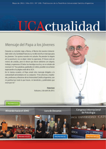 www.uca.edu.ar | 1 - Universidad Católica Argentina