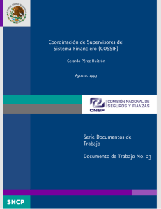 Coordinación de Supervisores del Sistema Financiero