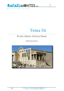 Tema 56 El arte clásico-Grecia y Roma