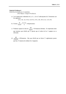 Solución Problema 6 Solución presentada por el estudiante: Alvin