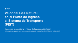Diapositiva 1 - Ente Nacional Regulador del Gas