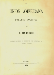 UNION AMERICANA - Biblioteca del Congreso Nacional de Chile