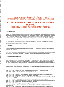 Norma Argentina IRAM 3517 – Parte 2