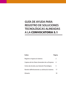 guía de ayuda para registro de soluciones tecnológicas alineadas a